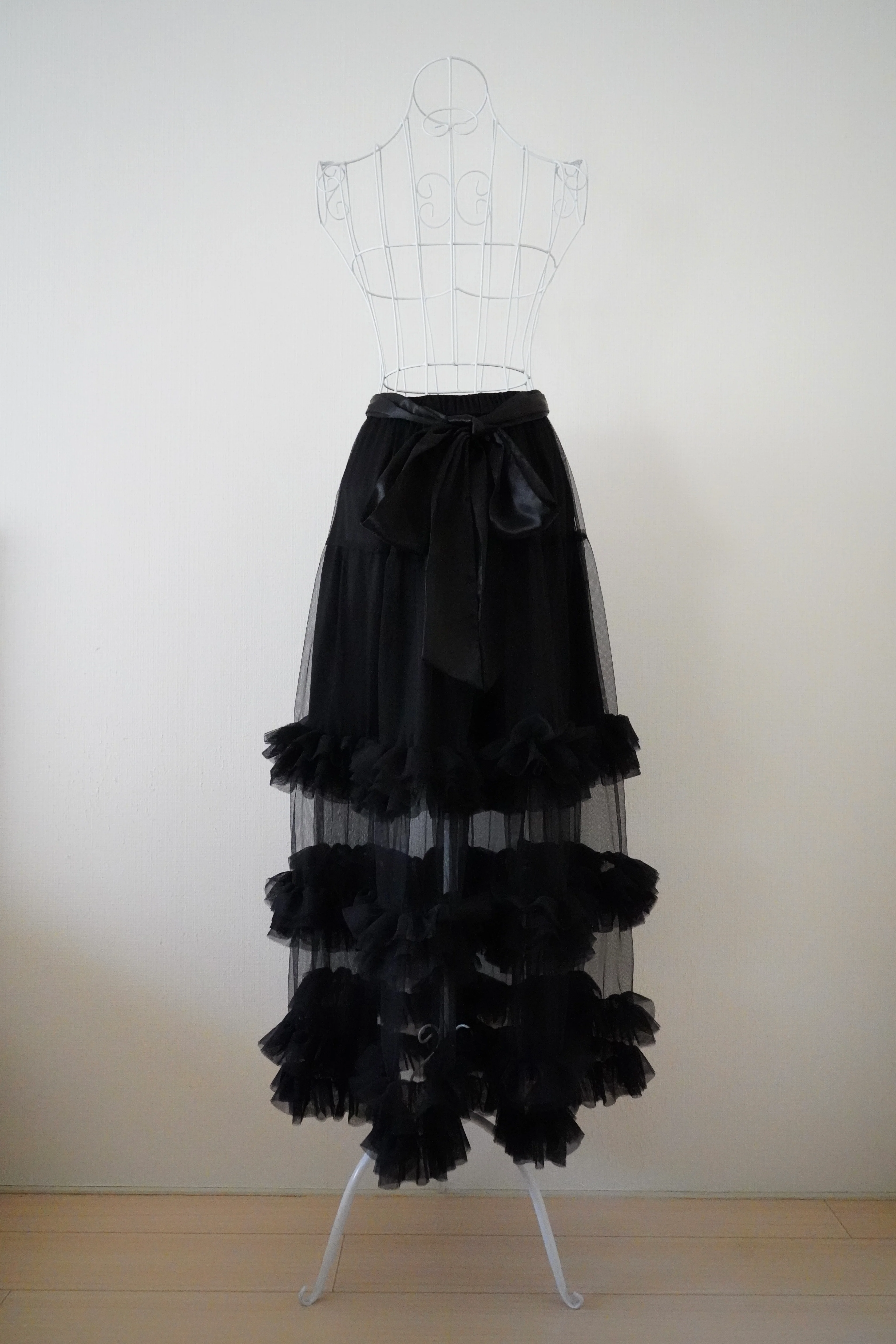 Black Swan Long Tulle Skirt - Image 7