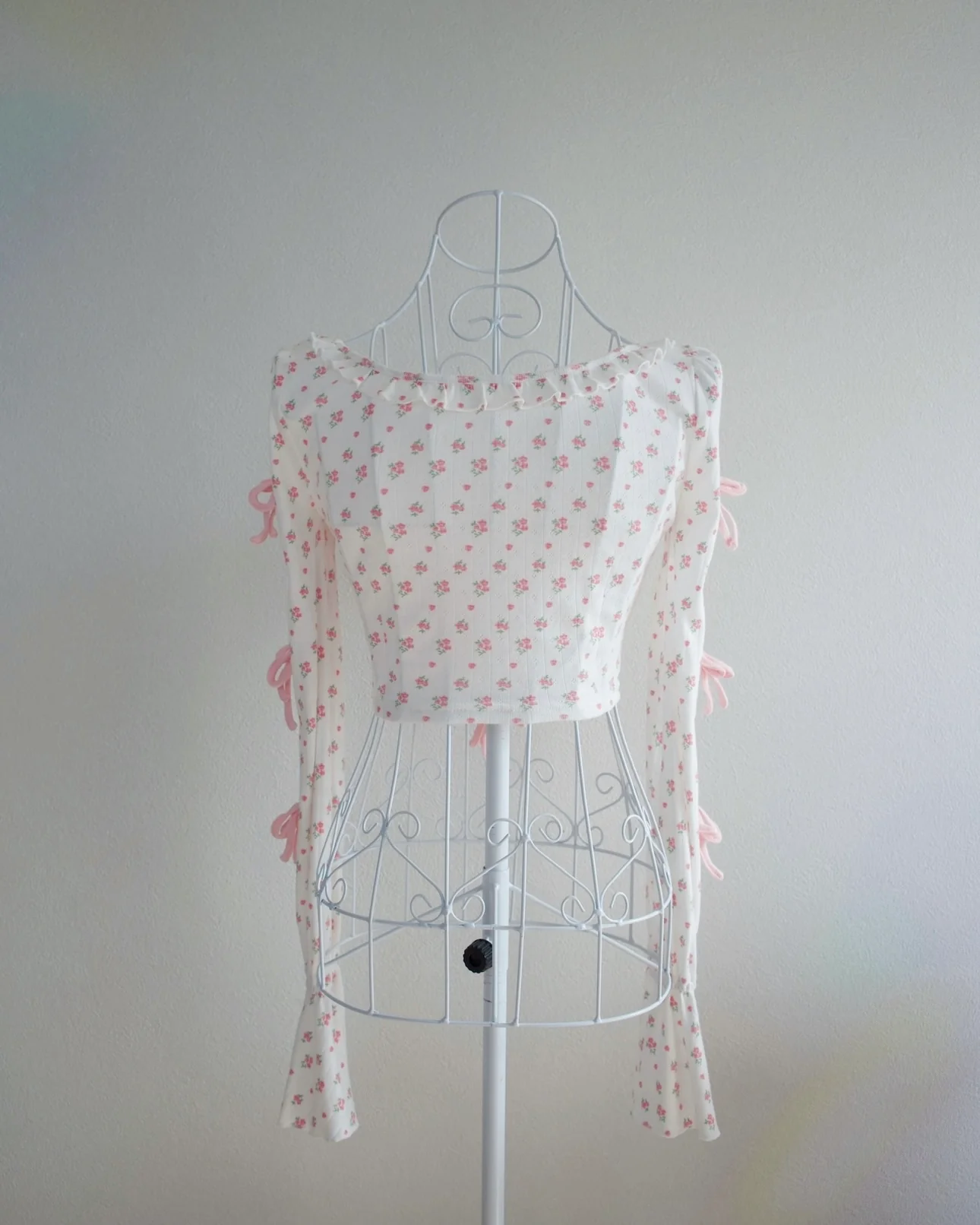 Blushing Rose Pointelle Set Top - Image 7