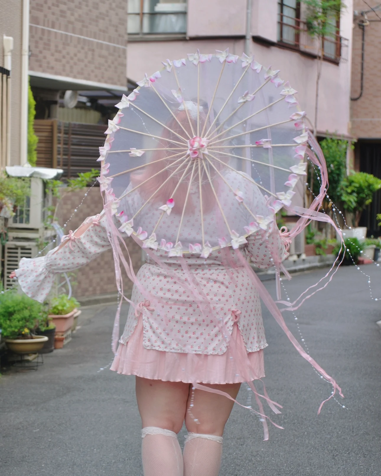 Blushing Rose Pointelle Set Skirt - Image 7