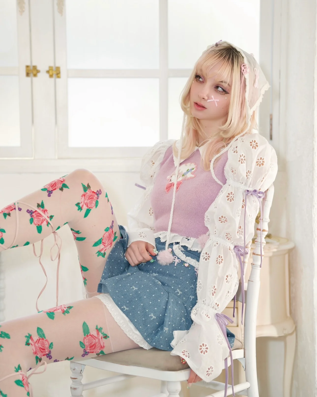 Bo Beep Sheep Sweater LILAC - Image 4