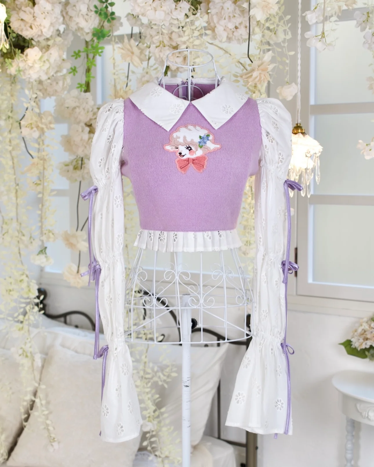Bo Beep Sheep Sweater LILAC - Image 6