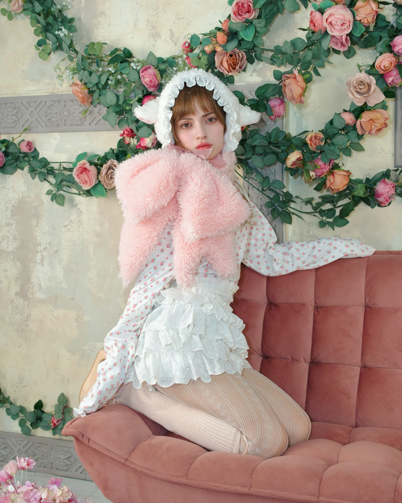Cotton Lace Bloomers WHITE - Image 3