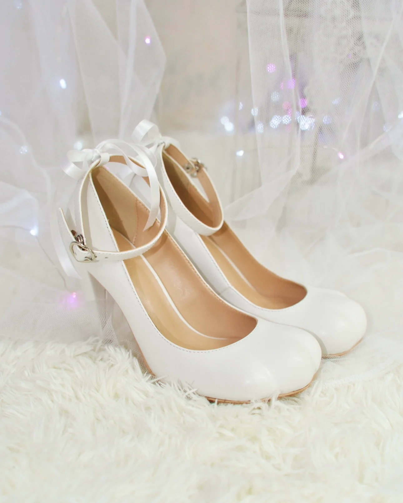 Kitty Heels WHITE // PREORDER - Image 6