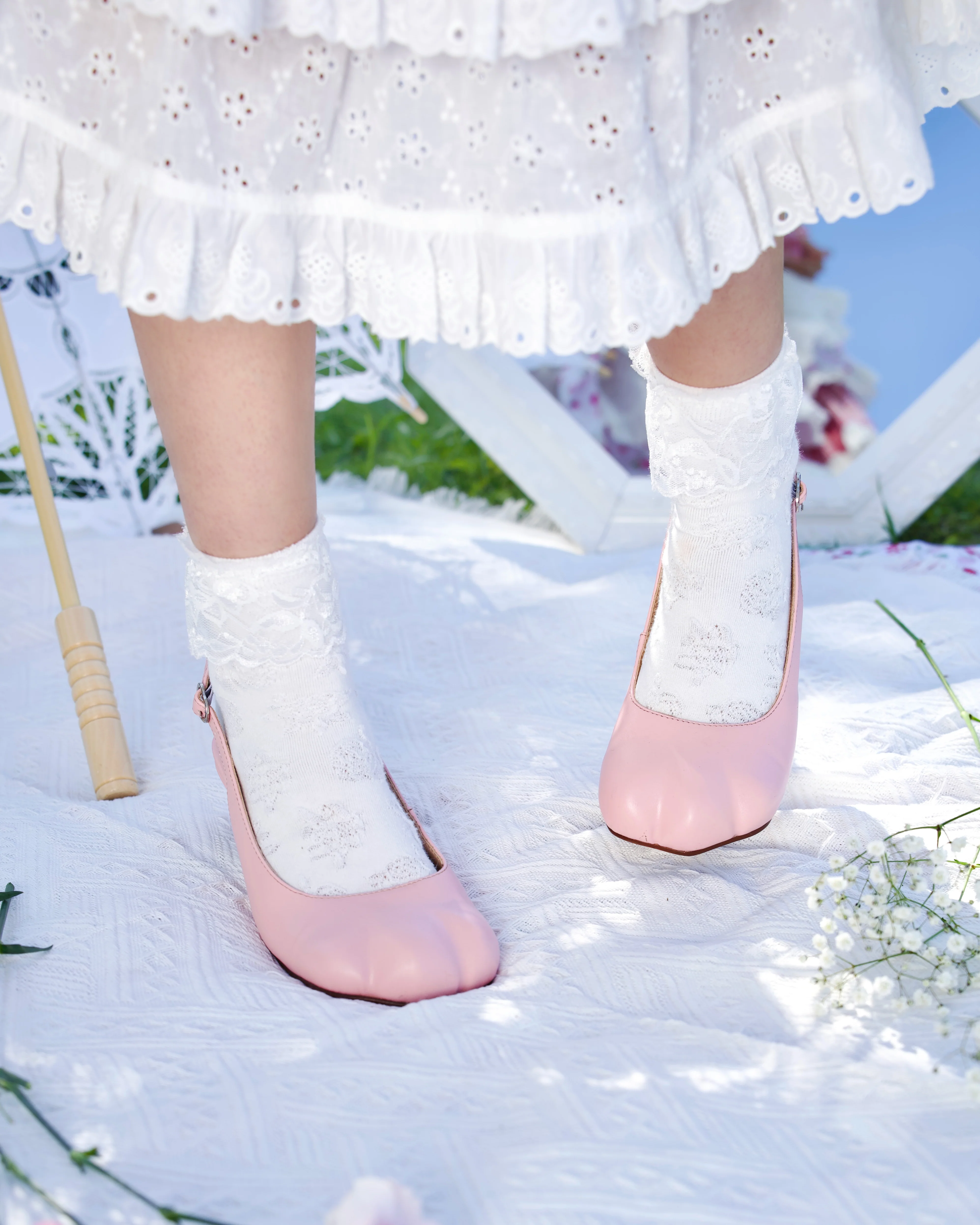 Kitty Kitten Heels Pink // PREORDER - Image 4