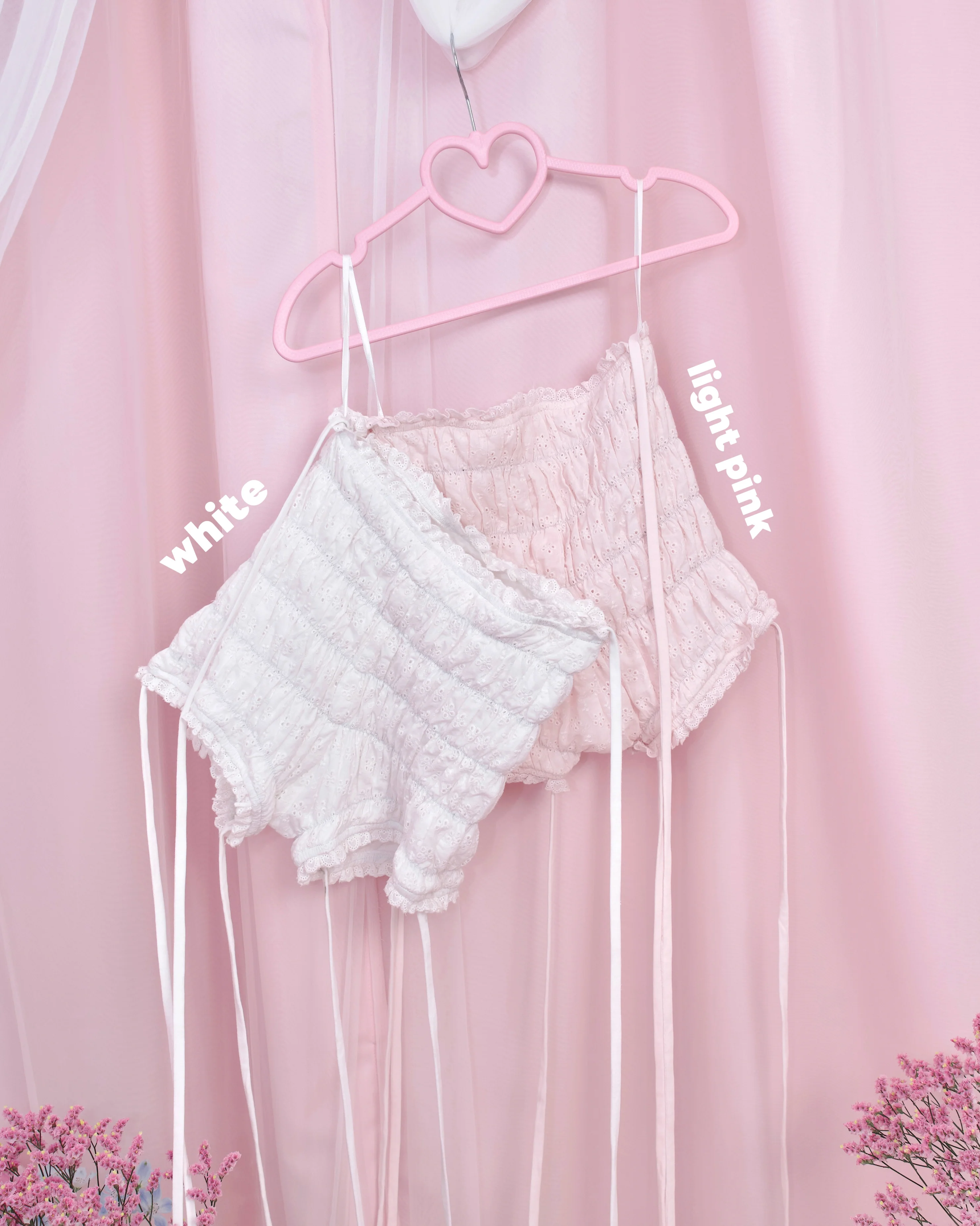 Tied With Love Cotton Bloomers - White // PREORDER - Image 7