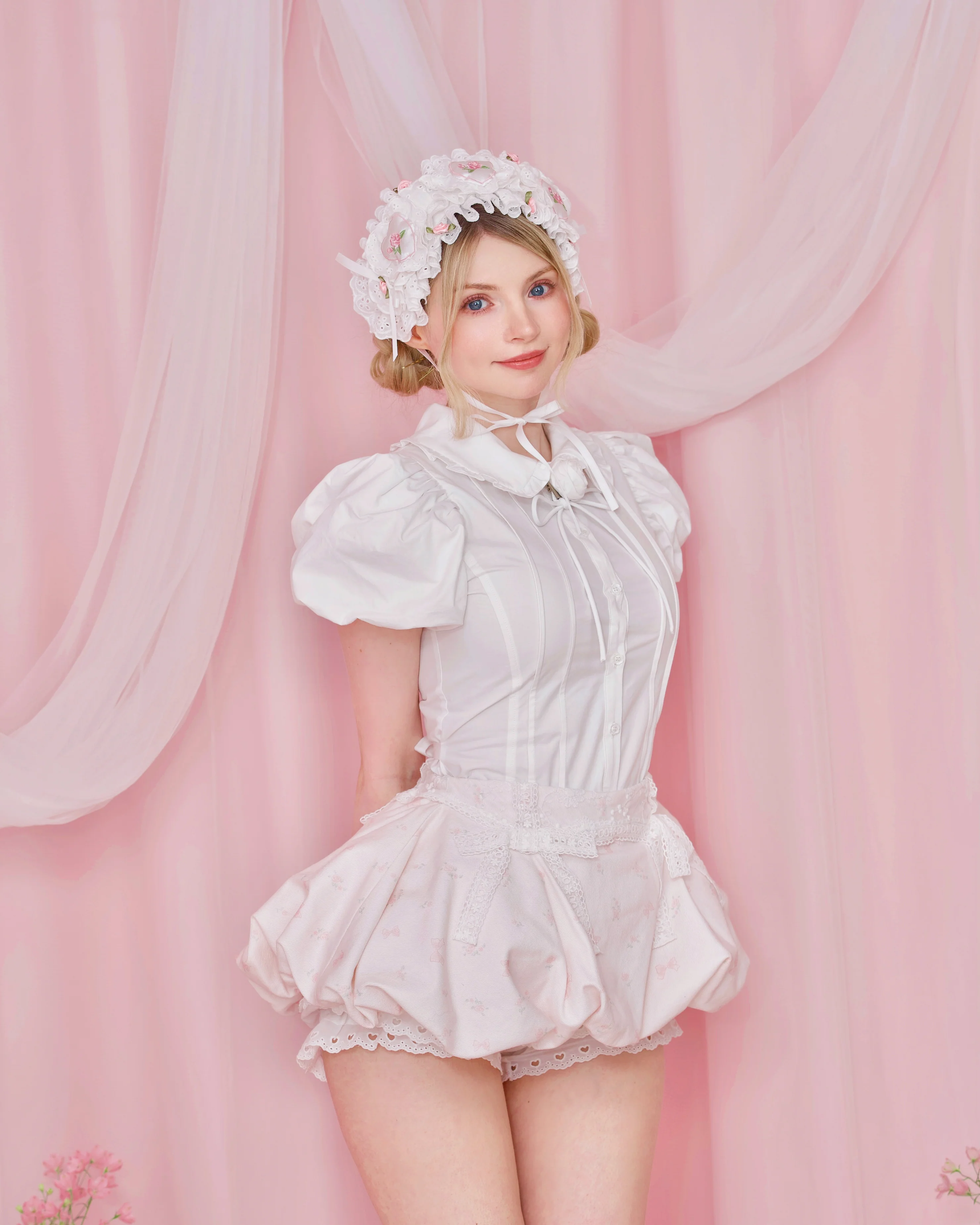 Love Note Bubble Skirt - Pink // PREORDER