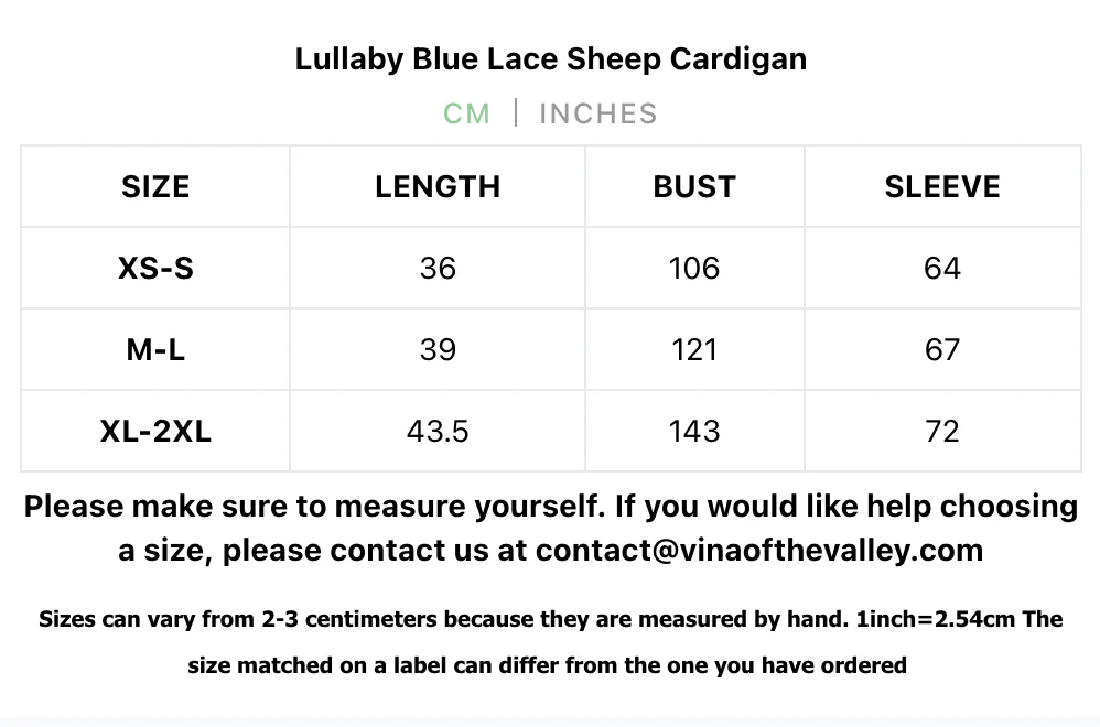 Lullaby Blue Lace Sheep Cardigan - Image 8