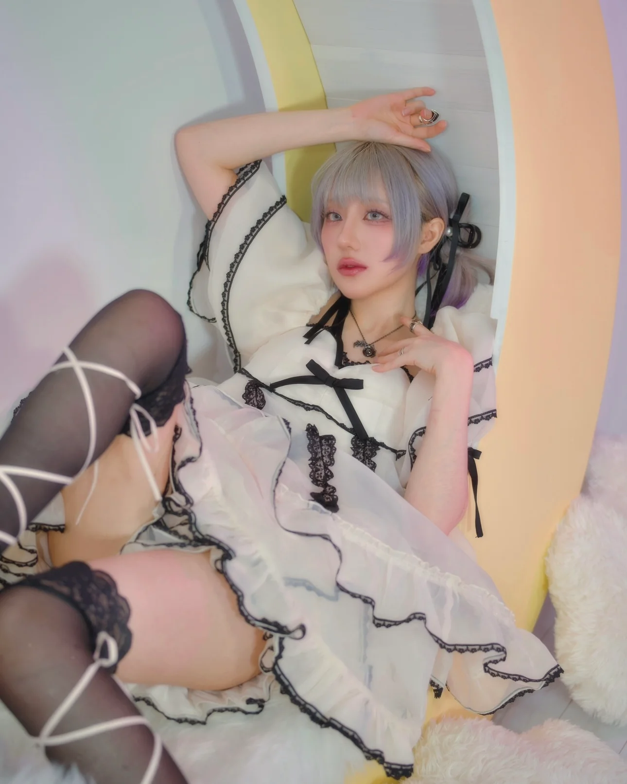 Not Your Babydoll // Vanilla Crème Organza Dress - Image 7
