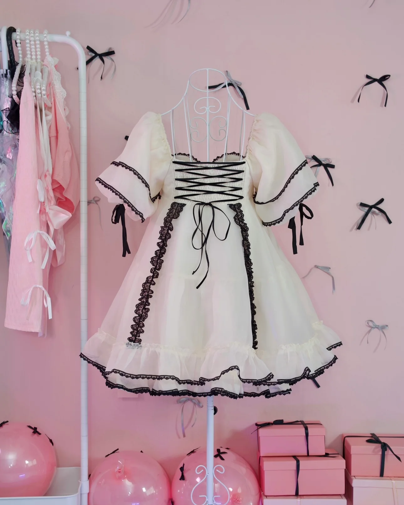 Not Your Babydoll // Vanilla Crème Organza Dress - Image 9