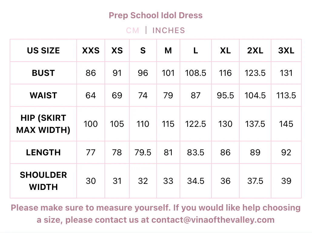 Prep School Idol Red Check DRESS - Image 10