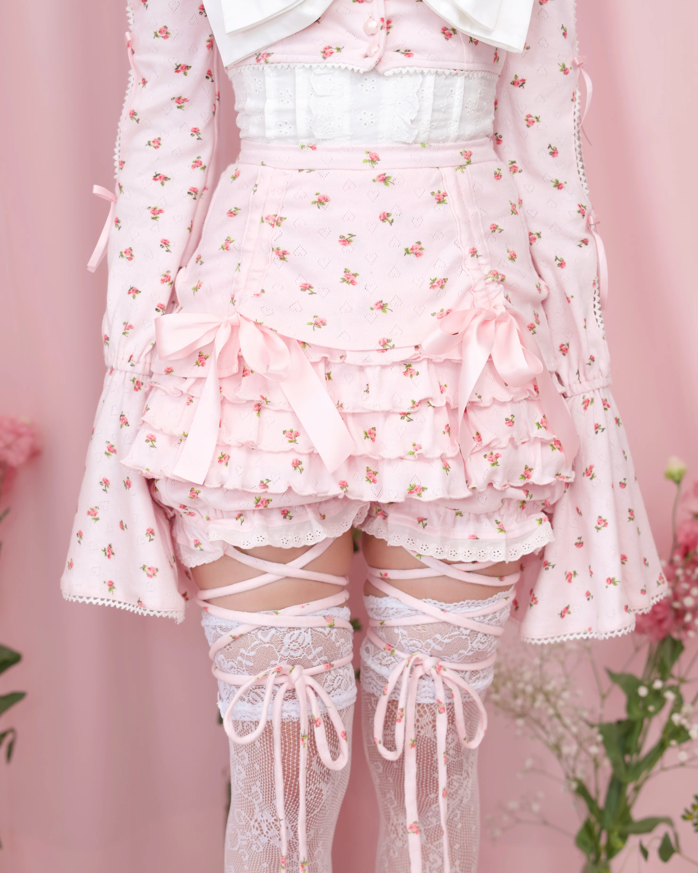 Promenade Daydream Skort - Pink // PREORDER - Image 9