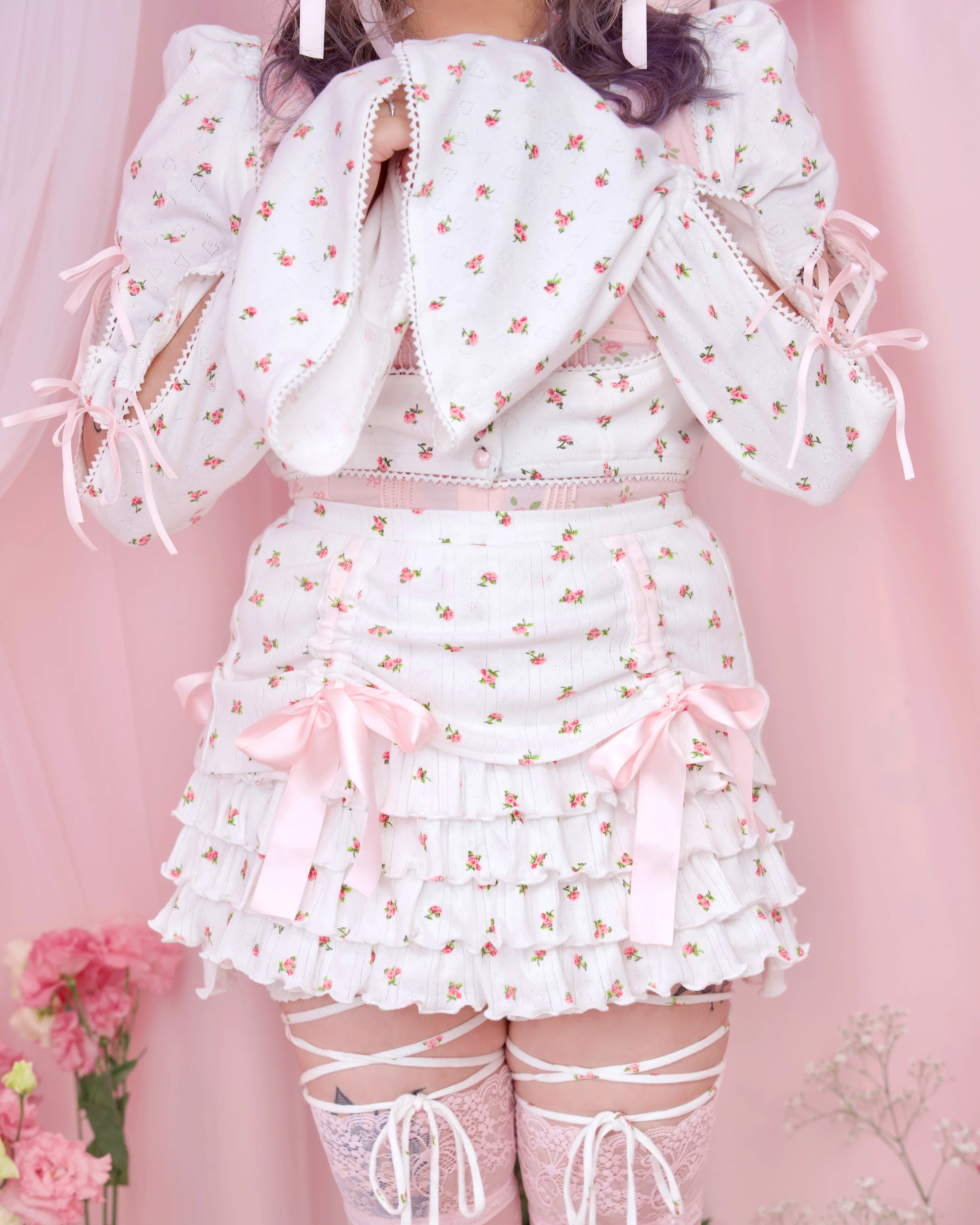 Promenade Daydream Skort - White // PREORDER - Image 4