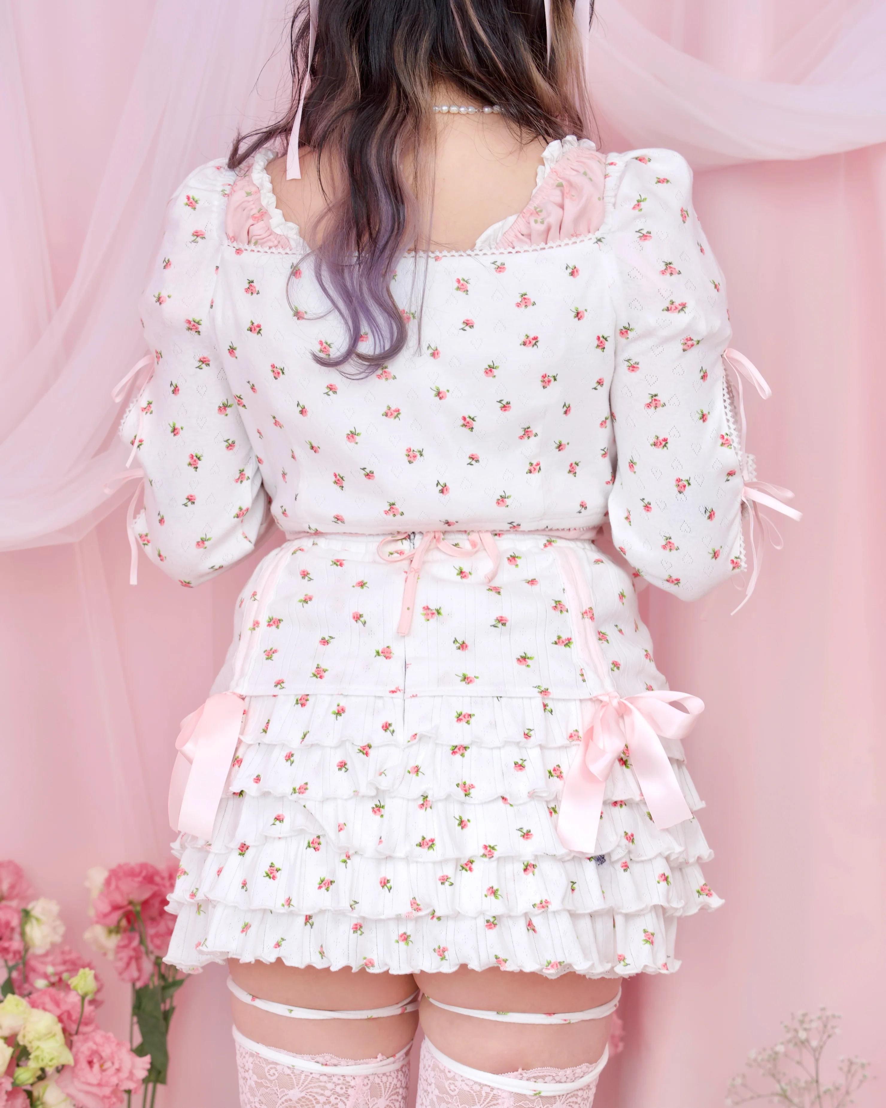 Promenade Daydream Skort - White // PREORDER - Image 5