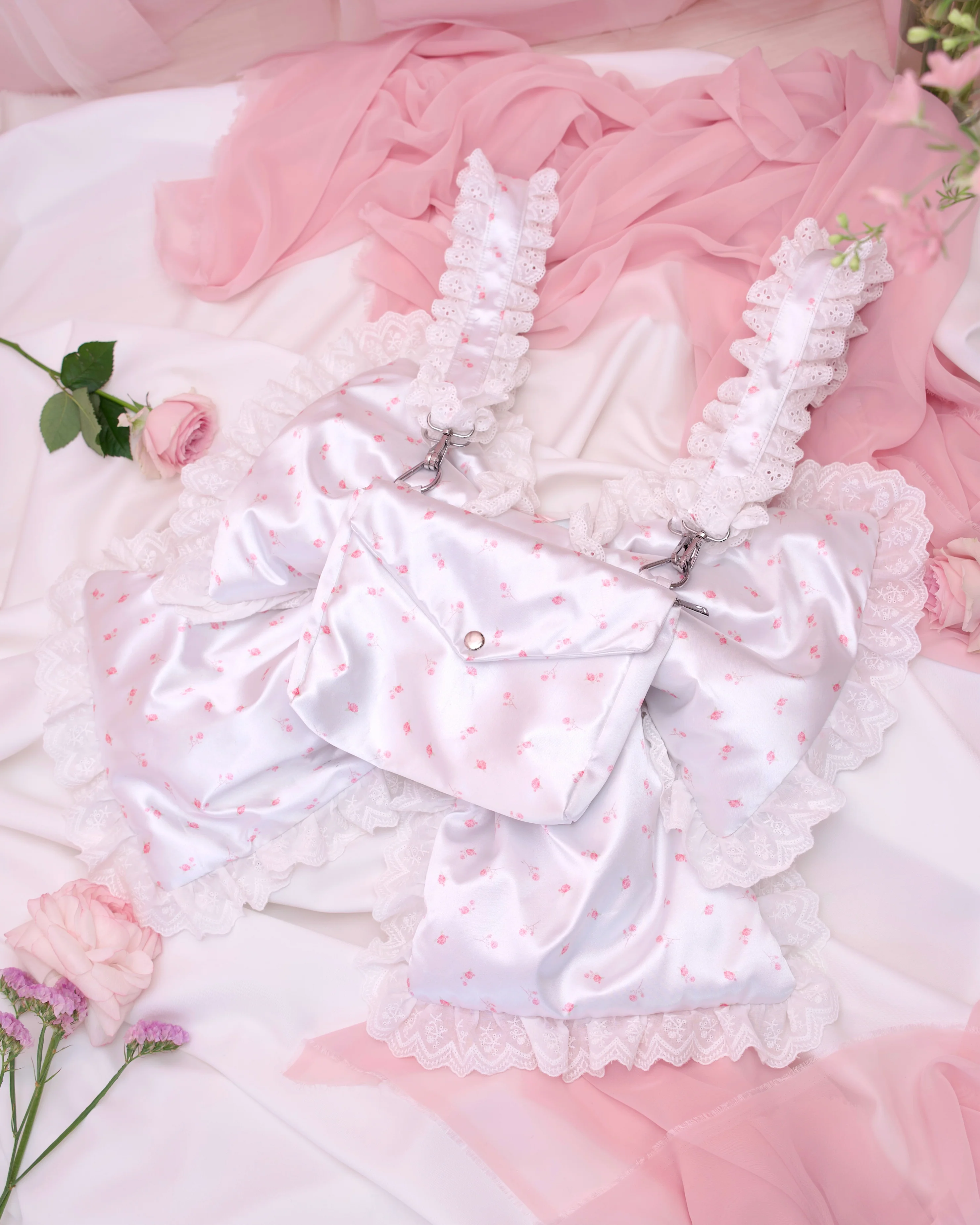 Sweet Rosette Bow Bag - Image 10