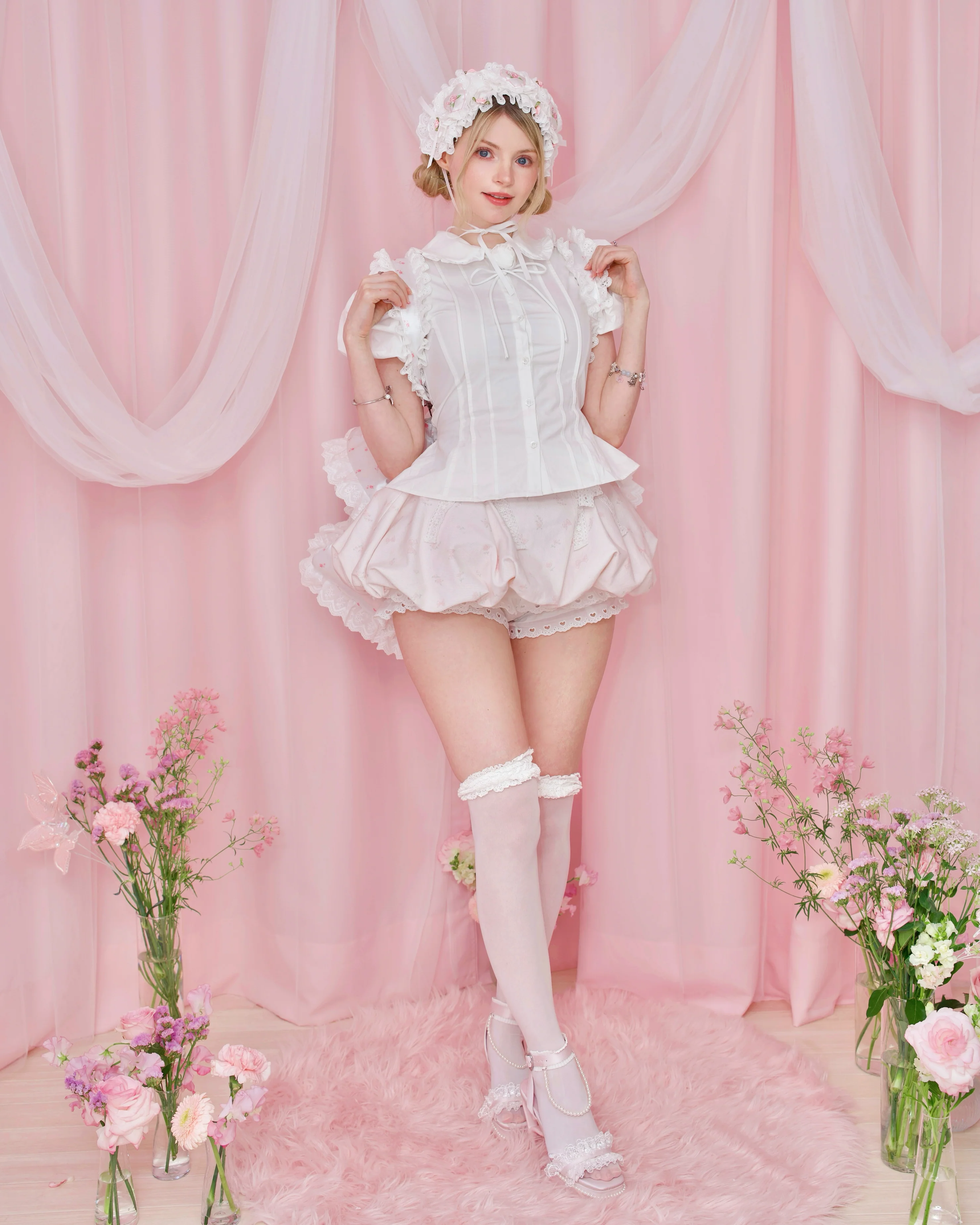 Sweet Rosette Bow Bag - Image 3