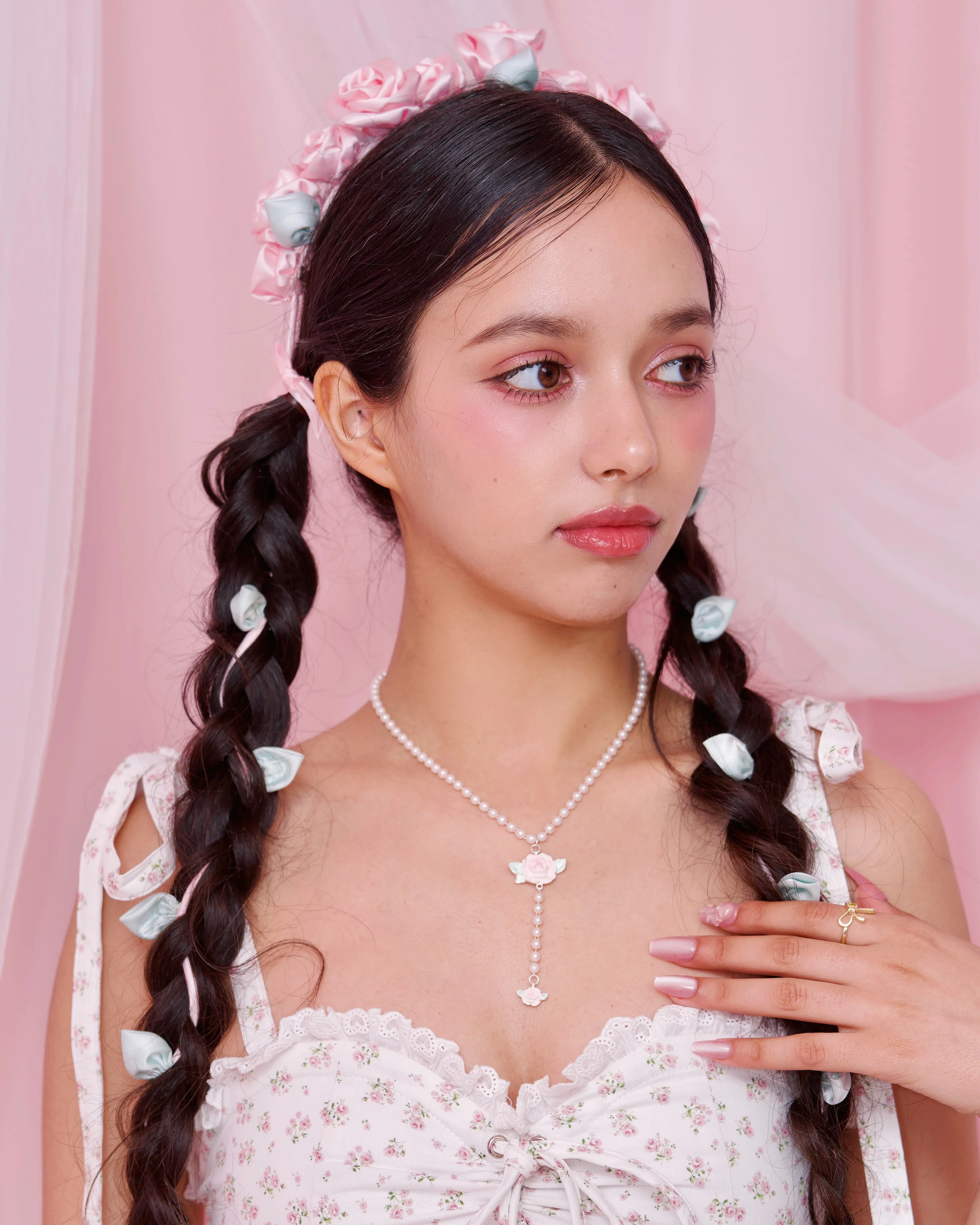 Rose Drop Necklace // PREORDER - Image 2