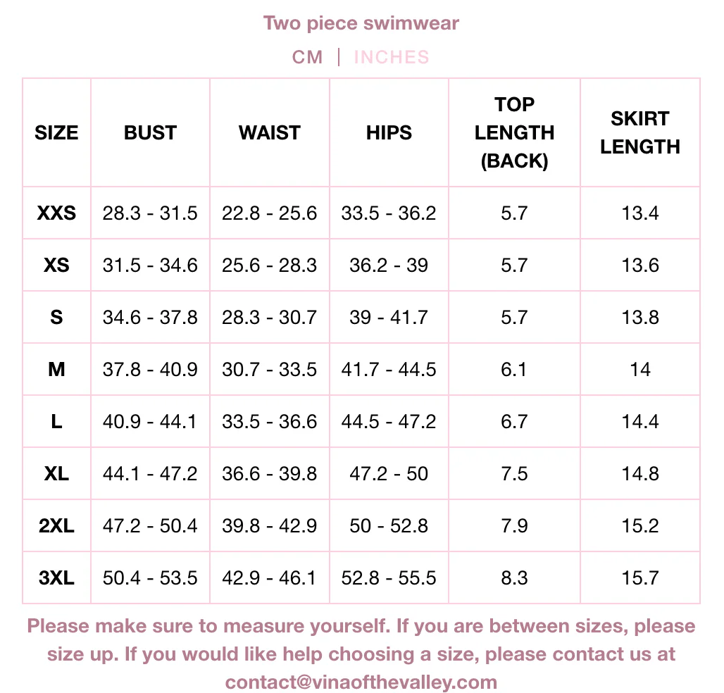 Candy Heart Two Piece Swimsuit Blue TOP - Image 7