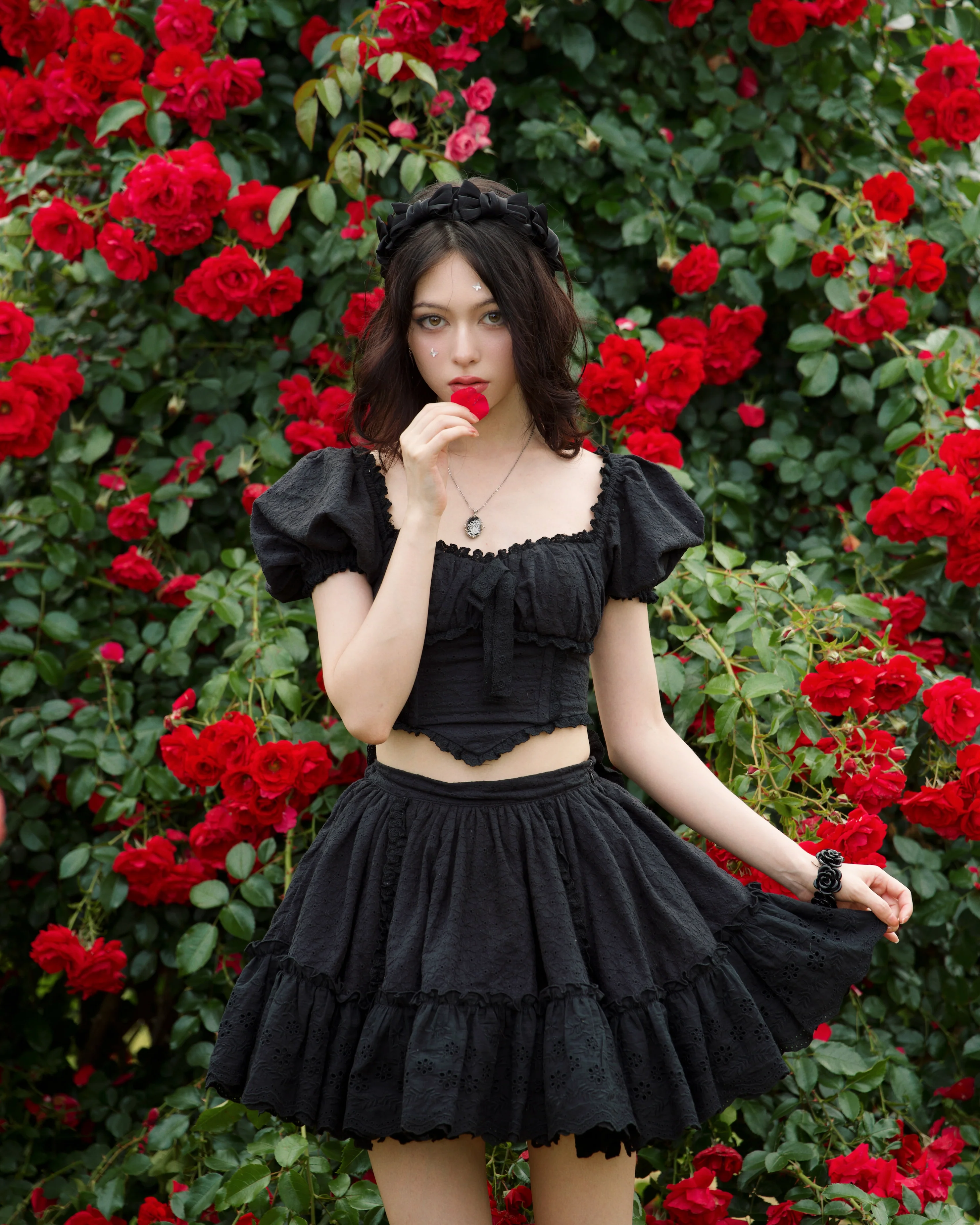 Summer Belle Set Skirt Black - Image 4